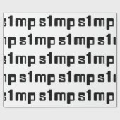 ナンバーワンSimp ラッピングペーパー (フラット)