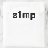 ナンバーワンSimp 楕円形シール (バッグ)