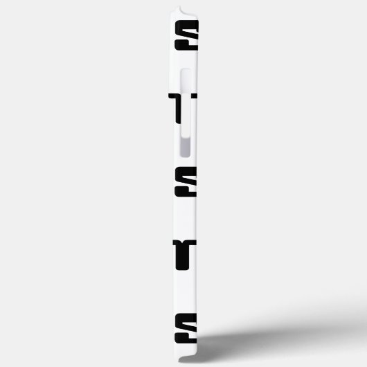 ナンバーワンSimp Case-Mate iPhoneケース (裏面 / 左)