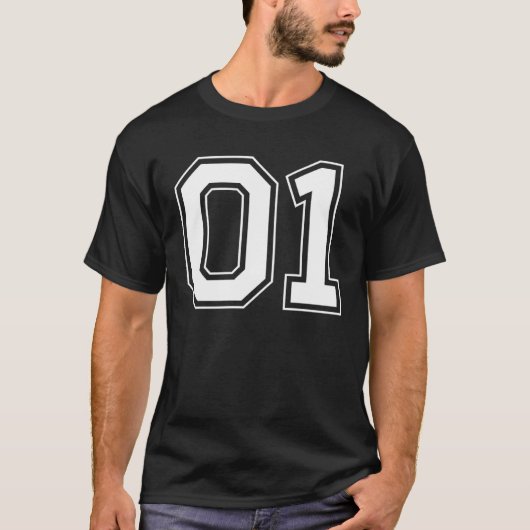 ナンバー01 Tシャツ (正面)
