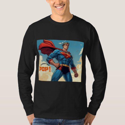 ナンバー1ポップ Tシャツ (正面)