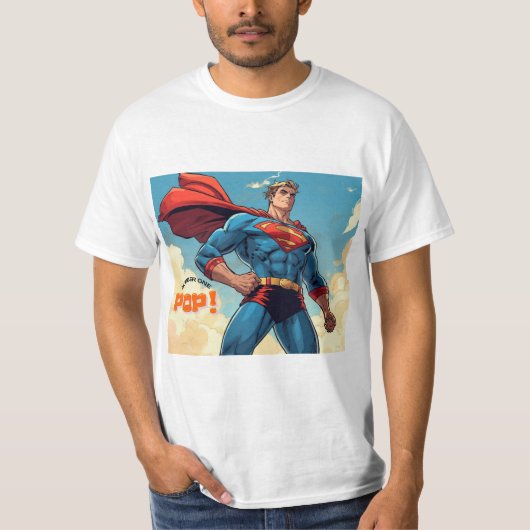 ナンバー1ポップ Tシャツ (正面)