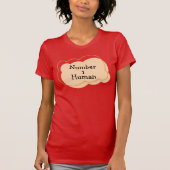 ナンバー1人間のTシャツ Tシャツ (正面)