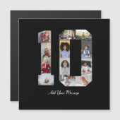 ナンバー10 フォト コラージュ (正面/裏面)