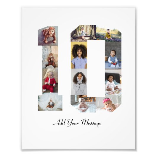 ナンバー10 フォト コラージュ (正面)