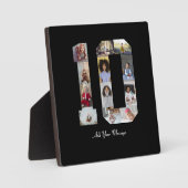 ナンバー10 フォト コラージュ フォトプラーク (正面)