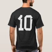 ナンバー10 Tシャツ (裏面)