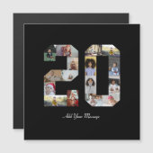 ナンバー20 フォト コラージュ (正面/裏面)