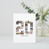 ナンバー20 フォト コラージュ ポストカード (スタンド正面)