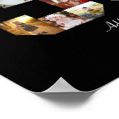 ナンバー30 フォト コラージュ ポスター (角)