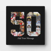 ナンバー50 フォト コラージュ フォトプラーク (正面)