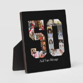 ナンバー50 フォト コラージュ フォトプラーク (正面)