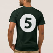 ナンバー5 Tシャツ (裏面)