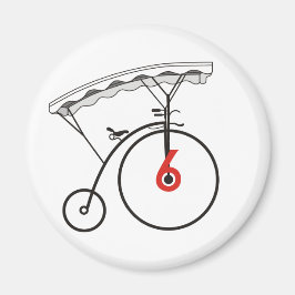 ナンバー6バッジ マグネット