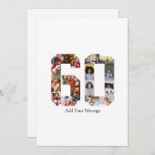 ナンバー60 フォト コラージュ シーズンカード (正面/裏面)