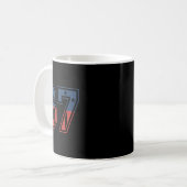 ナンバー67 アメリカ コーヒーマグカップ (正面左)