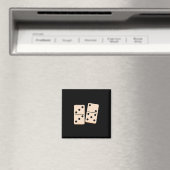 ナンバー67 ドミノ面白いシックスセブン ミーム 6と7世代 マグネット (インサイチュ (食洗機))