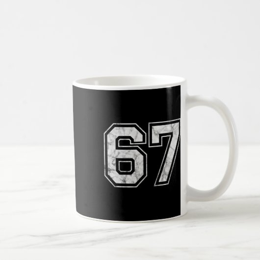 ナンバー67 2 コーヒーマグカップ (右)