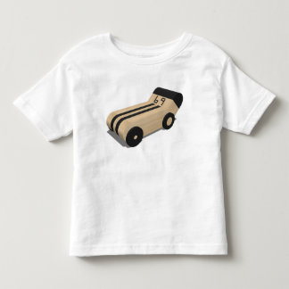 ナンバー69のトイラリーカーのプリントTシャツ トドラーTシャツ