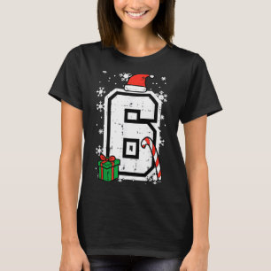 ナンバー6 クリスマス 6 7 Xmas マッチング 67 ミーム メンズ Tシャツ