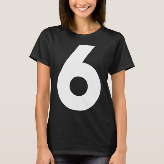 ナンバー6 フロント Tシャツ (正面)