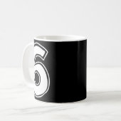 ナンバー6 6 7 メンバー 67 6歳の誕生日 コーヒーマグカップ (正面左)