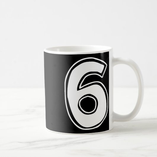 ナンバー6 6 7 メンバー 67 6歳の誕生日 コーヒーマグカップ (右)