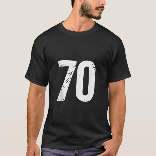 ナンバー70タンクトップ Tシャツ (正面)