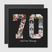 ナンバー70 フォト コラージュ (正面/裏面)