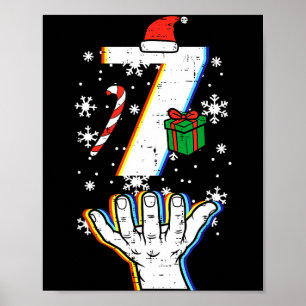 ナンバー7 マッチング 67 メメ クリスマス 6 7 クリスマス メンズ ポスター