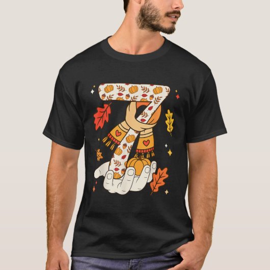 ナンバー7 笑えるミーム表現 6 7 シックス セブン 七面鳥 Tシャツ (正面)