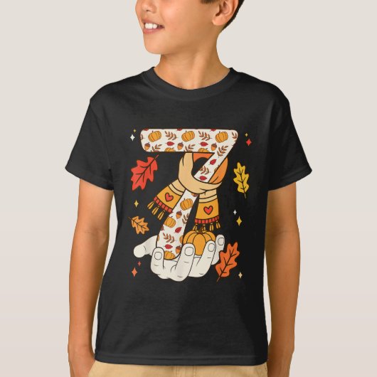ナンバー7 笑える ミームフレーズ 6 7 シックス セブン 七面鳥 Tシャツ (正面)