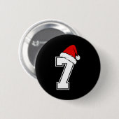 ナンバー7 6と7がお揃い クリスマス 6 7 ミーム 缶バッジ (正面&裏面)