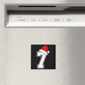 ナンバー7 6と7がお揃い Six Seven 6 7 ミーム クリスマス マグネット (インサイチュ (食洗機))