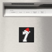 ナンバー7 6と7が一致する 6 7 ミーム 6 7 クリスマス マグネット (インサイチュ (食洗機))
