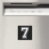 ナンバー7 67 ミーム マッチング  マグネット (インサイチュ (食洗機))