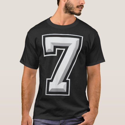 ナンバー7 67 ミーム マッチング Tシャツ (正面)