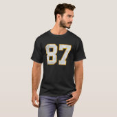 ナンバー87時代のヴィンテージ レトロ  Tシャツ (正面フル)