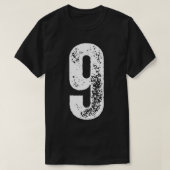 ナンバー9 Tシャツ (デザイン正面)