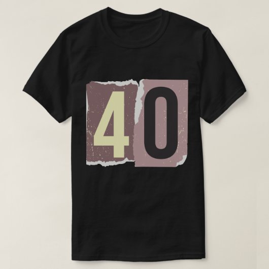 ナンバー マガジン 赎金 40 Tシャツ (デザイン正面)
