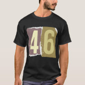 ナンバー マガジン 赎金 46 Tシャツ (正面)