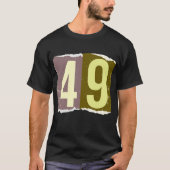 ナンバー マガジン 赎金 49 Tシャツ (正面)