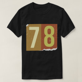 ナンバー マガジン 赎金 78 Tシャツ