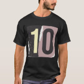 ナンバー マガジン 身代金 10 Tシャツ (正面)