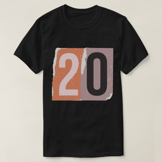ナンバー マガジン 身代金 20 Tシャツ (デザイン正面)