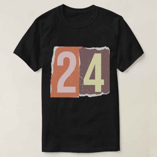 ナンバー マガジン 身代金 24 Tシャツ (デザイン正面)
