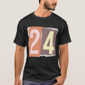 ナンバー マガジン 身代金 24 Tシャツ (正面)