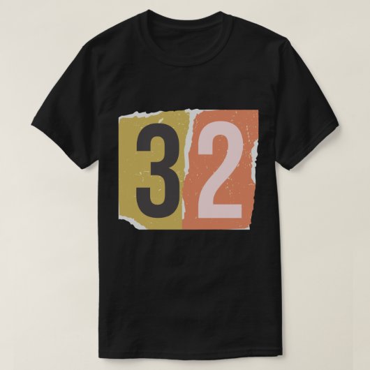 ナンバー マガジン 身代金 32 Tシャツ (デザイン正面)