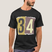 ナンバー マガジン 身代金 34 Tシャツ (正面)