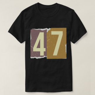 ナンバー マガジン 身代金 47 Tシャツ